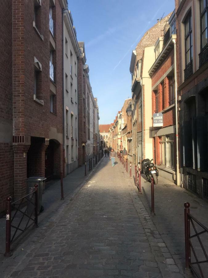 Charmant Appartement Au Coeur Du Vieux 里尔 外观 照片